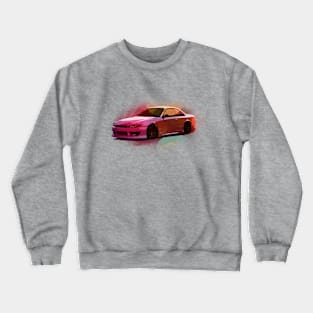 Rainbow Sherbet 240sx Crewneck Sweatshirt